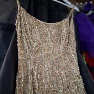 Ivory Jovani mermaid dress